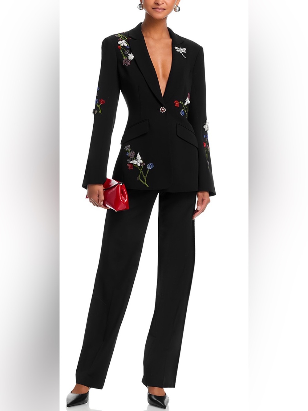 Cinq a Sept Whispering Vines Blazer - Picture 2 of 10
